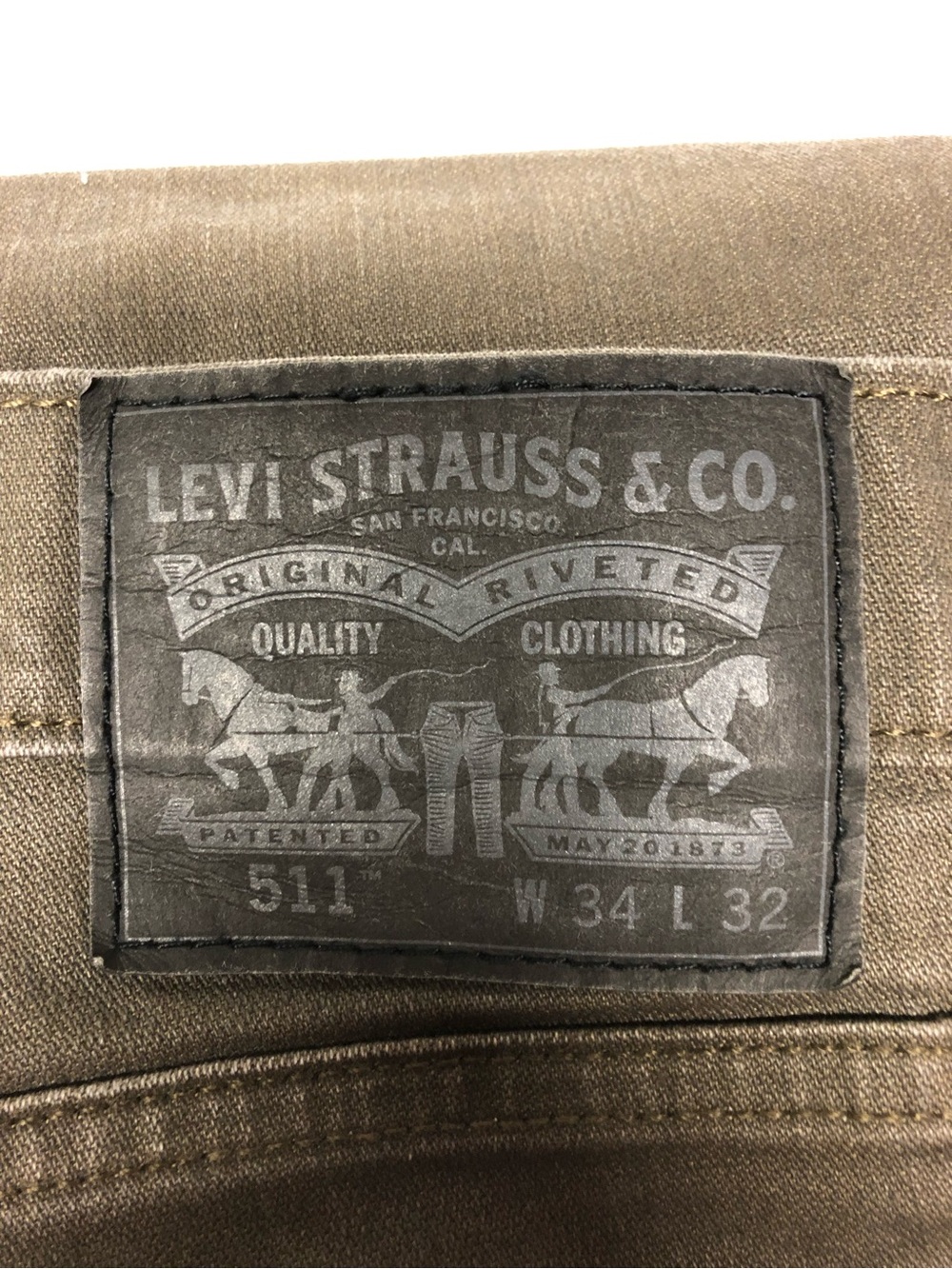 Levi's 511 Men's Skinny Jeans - Olive